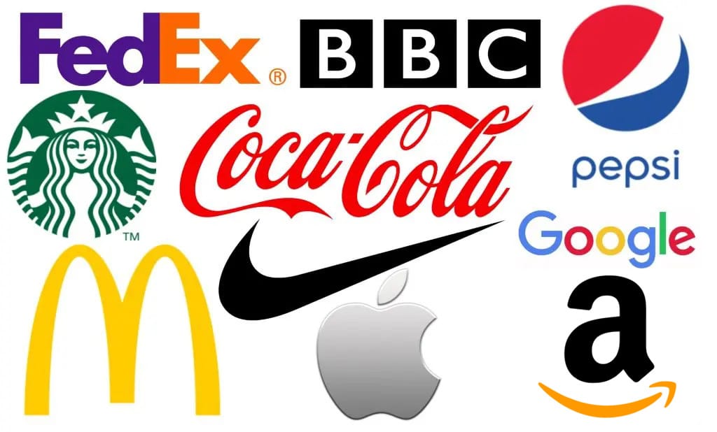 25 ideias de Marcas famosas  logos famosos, logos marcas, logotipo