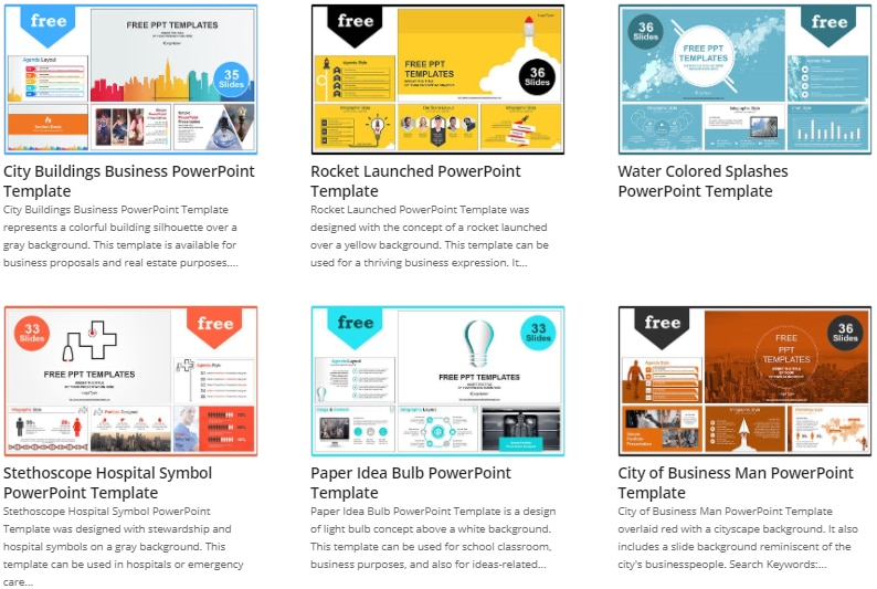 Download gratis PowerPoint templates from AllPPT
