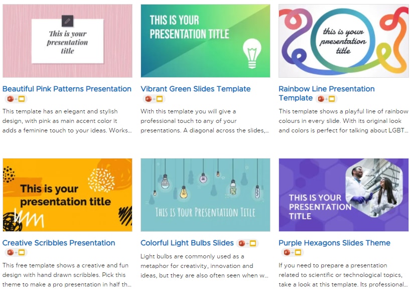 Download gratis PowerPoint templates from Slides Carnival