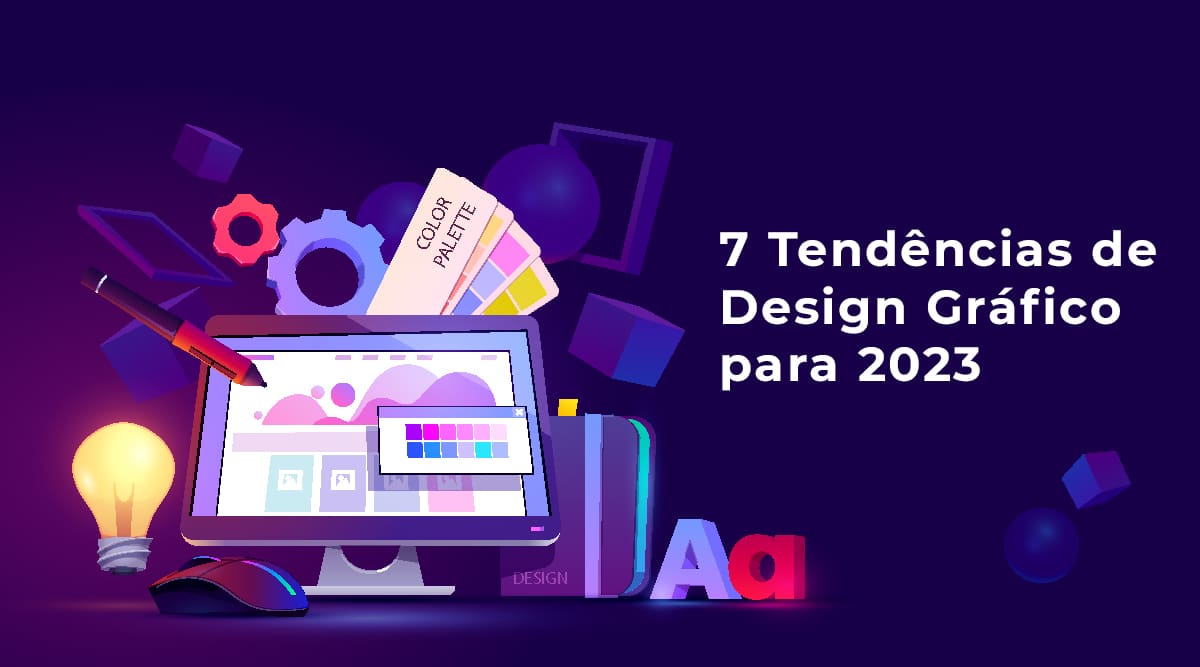 8 tendências de design gráfico que irão definir 2022