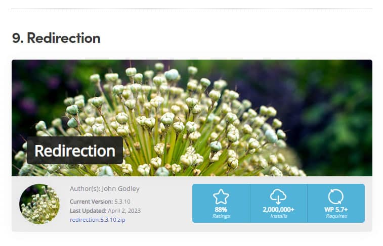 redirection plugins 2023