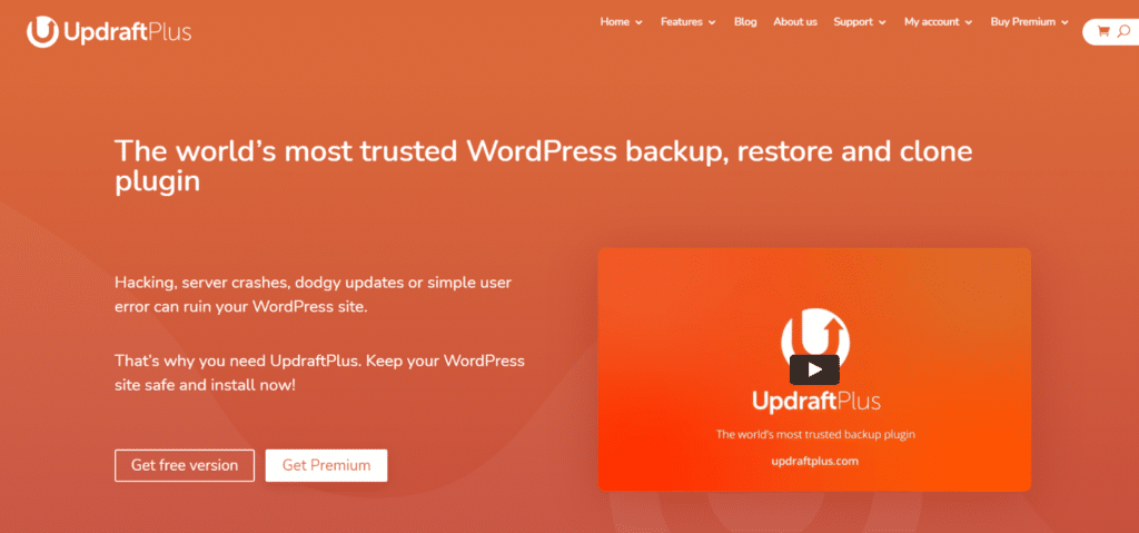 plugins de backup do WordPress