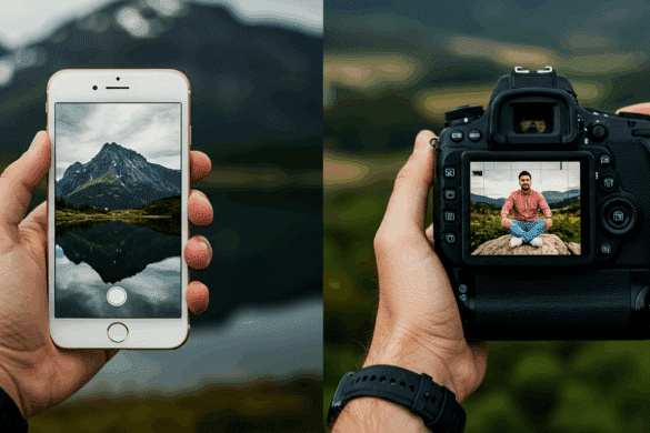 Câmera vs Celular (2) Camera vs Celular 2